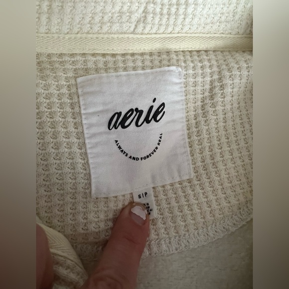 Aerie Quarter Snap Pullover - Picture 2 of 4